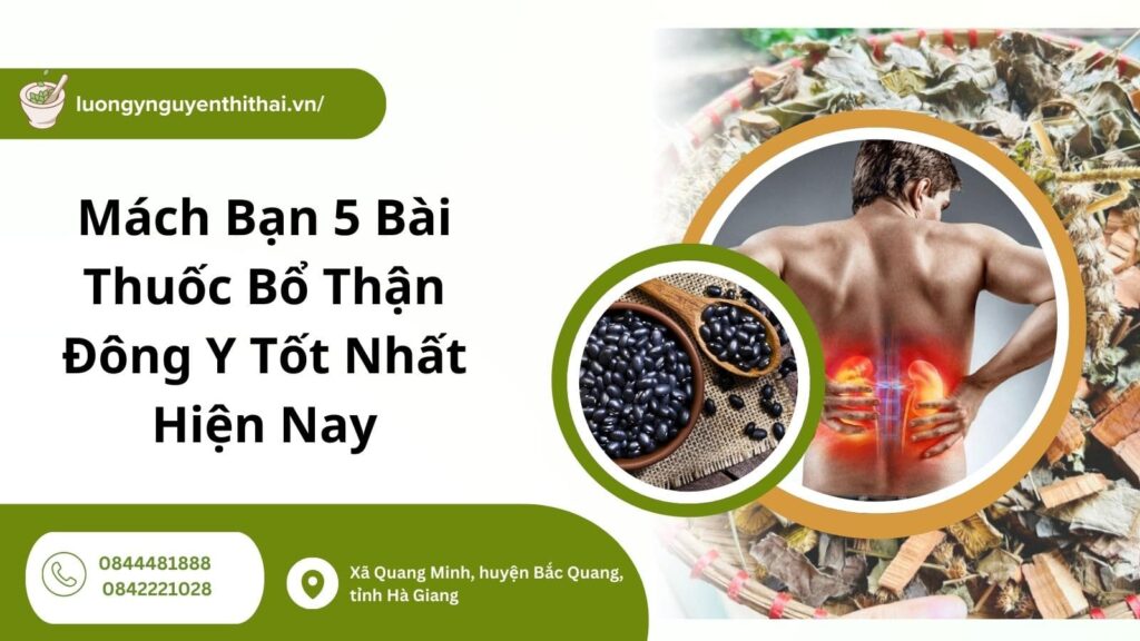 Bài thuốc bổ thận