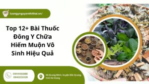 Bài thuốc Đông y chữa hiếm muộn
