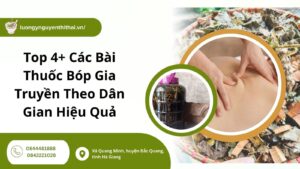 bài thuốc xoa bóp gia truyền