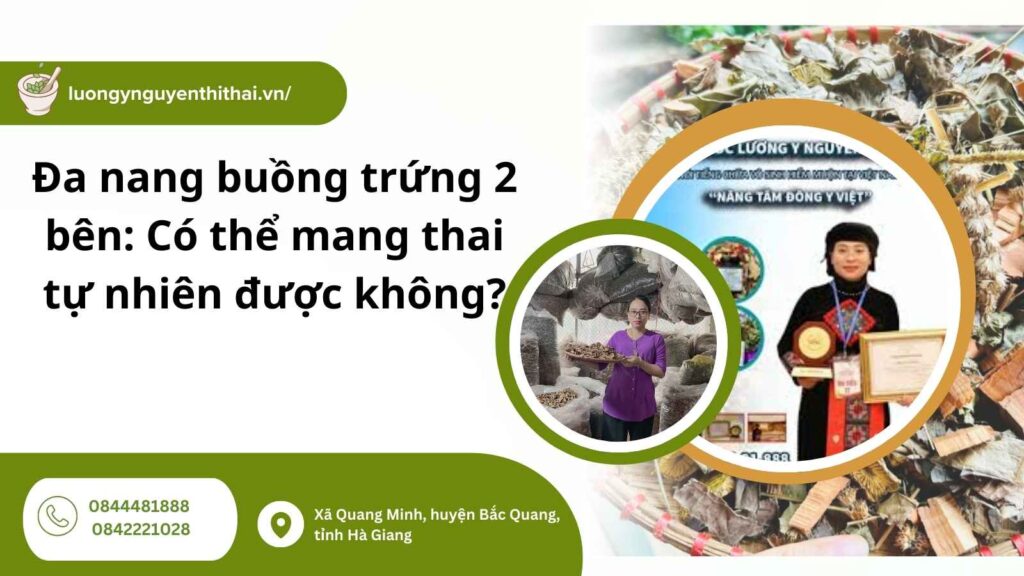 đa nang buồng trứng 2 bên nguy hiểm