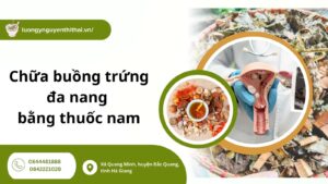 Chữa buồng trứng đa nang bằng thuốc nam