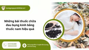Những bài thuốc chữa đau bụng kinh bằng thuốc nam hiệu quả