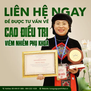 Liên hệ ngay để được tư vấn về Cao điều trị viêm nhiễm phụ khoa.