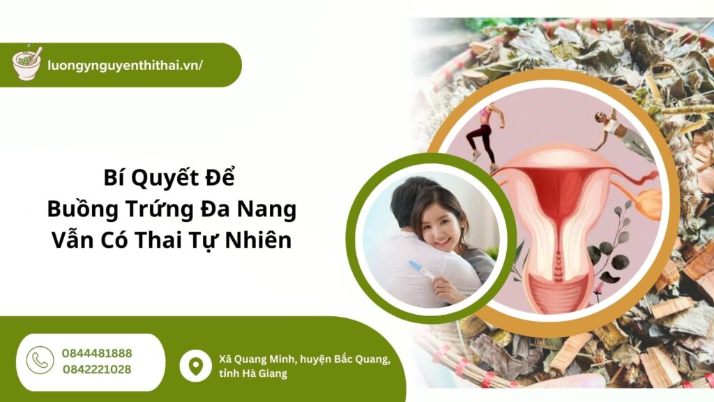buồng trứng đa nang vẫn có thai tự nhiên