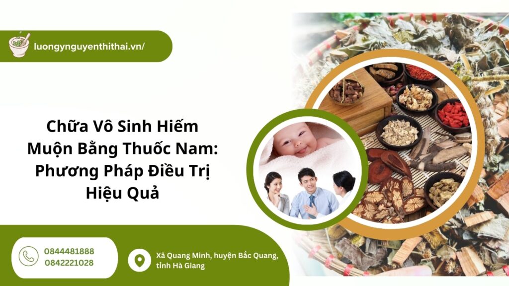 chữa vô sinh hiếm muộn bằng thuốc nam