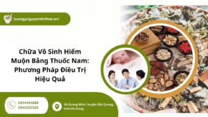 chữa vô sinh hiếm muộn bằng thuốc nam