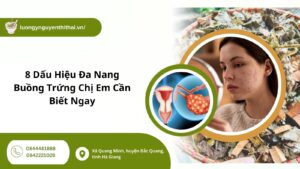 dấu hiệu đa nang buồng trứng​