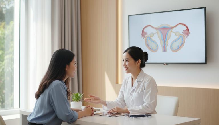 Đa nang buồng trứng là gì?