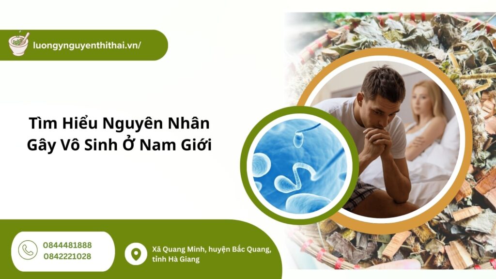 nguyên nhân gây vô sinh ở nam giới​