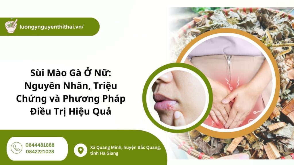 sùi mào gà ở nữ