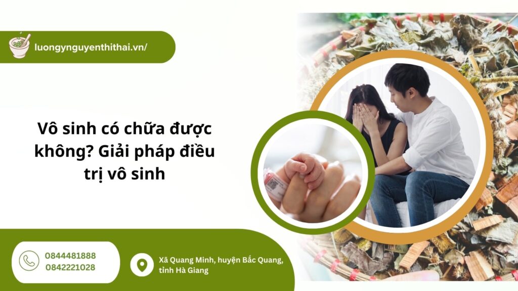 vô sinh có chữa được không